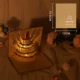 Золотая легкая свеча