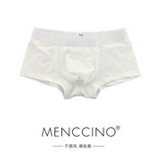 Đồ lót nam boyshort rắn màu tre cotton eo thấp bó sát gợi cảm U trẻ trung cotton thời trang boxer thủy triều