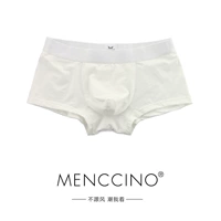 Đồ lót nam boyshort rắn màu tre cotton eo thấp bó sát gợi cảm U trẻ trung cotton thời trang boxer thủy triều quần sịp doremon