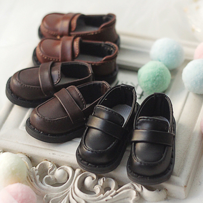 taobao agent BJD shoes 1/4, 4 points, big -footed student shoes, uniform shoes BJD leather shoes salon dolls can be worn full of free shipping