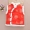 Trẻ em Tang phù hợp với vest bé vest đỏ bé gái giả lông thỏ cổ áo vest năm mới trang phục sinh nhật - Áo ghi lê áo gile trẻ sơ sinh