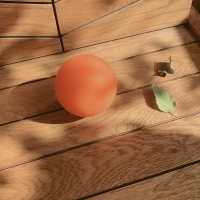 Силиконовый мяч 63 -мм однобольный динамический апельсин, дающий тканевую сумку