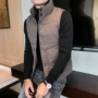 Áo vest nam mùa xuân 2019 màu sắc rắn phiên bản Hàn Quốc áo khoác gile