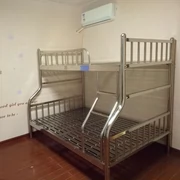 304 thép không gỉ giường hình ảnh giường ký túc xá giường ngủ trẻ em công chúa mức giường ngủ - Giường