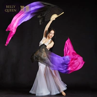 Daily Special -Off Belly Dance Special Stage Reps Real Silk Fan Dance Special Props Real Silk Three -Color Fan