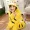 Flannel phim hoạt hình một bộ đồ ngủ nam và nữ mùa thu đông dày khủng long Pikachu bộ đồ ngủ động vật cặp đôi dịch vụ nhà