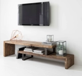 Северный оригинальный экологический телевизионный шкаф Комбинированный гостиная сплошной дерево