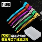 Клип для парикмахера бесцветный зажимать утка из нержавеющей стали парикмахерской для парикмахерской специальной перегород