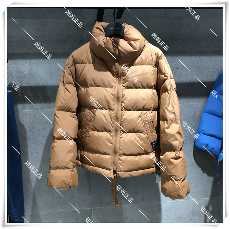 Spot Basic House  Baijiahao 2019 quần áo nữ mùa đông xuống áo khoác HTDJ720I-2180 - Xuống áo khoác