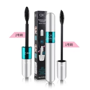 Lắc bán chạy nhất QIC kiểu trang điểm Nhật Bản đôi đầu mascara 4D không thấm nước uốn cong mã hóa lâu và không nở - Kem Mascara / Revitalash