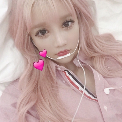 taobao agent Capacious wavy bangs, soft wig, Lolita style, curls