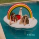 Yun Duo Rainbow плавающие кровати отправляют гандиционный насос
