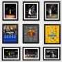 Người hâm mộ bóng rổ khung ảnh quà tặng Curry James Owen Durant Kobe truyền thuyết chữ ký đồ trang trí mặt dây chuyền giá lưới bóng rổ	
