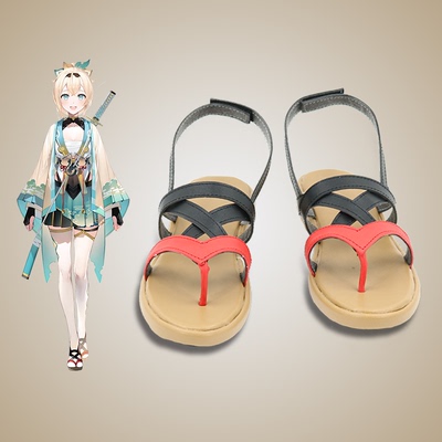 taobao agent Vtuber Hololive Sixth Phase Shengfeng Zhenzhen い ろ は cosplay shoes cos shoes to draw