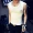 Mùa hè Hàn Quốc Slim vest vest nam chạm đáy in áo thun trẻ trung phần mỏng bó sát cơ thể đàn hồi ao thể thao