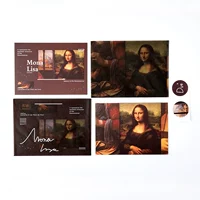 Mona Lisa/2 конверт+2 поздравительная карта