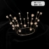 Trang trí bánh nướng Crystal Stars Crown Pearl Feathers Tóc đà điểu Tóc sinh nhật Bánh tráng miệng Dress Up - Trang trí nội thất Trang trí nội thất