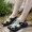 Giày sandal đế bệt đế xuồng đế xuồng nam 2019 đế mềm 2019 mới dành cho giới trẻ - Sandal giày chạy bộ nam