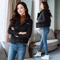 Mùa đông mới phiên bản Hàn Quốc của chiếc áo khoác cotton nhỏ tự trồng dành cho nữ siêu ngắn đoạn nhỏ phần áo khoác cotton phần nhẹ áo khoác xuống áo khoác cotton áo phao nữ hàng hiệu