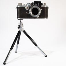 Камеры 1938年德国古董莱卡徕卡leica iiib 机械旁轴135胶卷相机带转接环