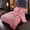 Mùa đông dày bé nhung bốn mảnh ấm flannel giường đôi mặt nhung pha lê chăn nhung nhung phong cách Trung Quốc - Bộ đồ giường bốn mảnh