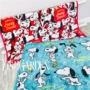 FISHGARDEN Snoopy flannel đôi chăn dày bé chăn giải trí - Ném / Chăn chăn ga nỉ nhung