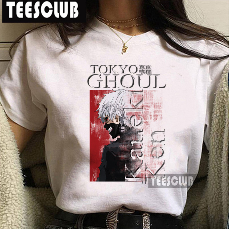 C18JapaneseAnimeTokyoGhoulTShirt Japan comic Tokyo Ghoul periphery T-shirt