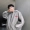 Zijun mùa xuân người đàn ông mới của đồng phục bóng chày xu hướng sinh viên trùm đầu áo len lỏng Hàn Quốc phiên bản của đẹp trai khâu tay áo áo khoác áo len dài tay
