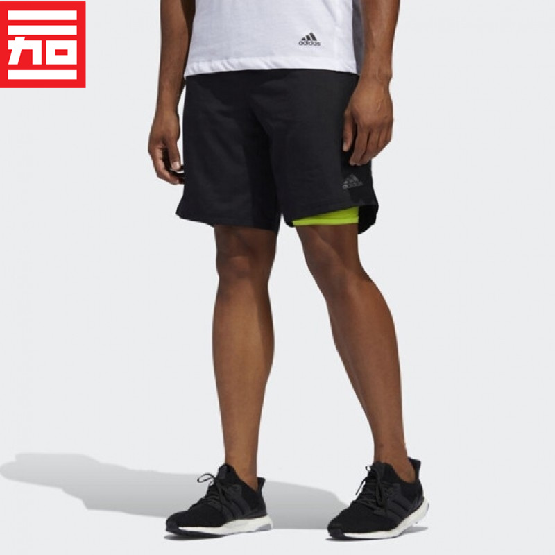 Fl8623 - Genuine Products In StockAdidas Adidas male paragraph summer belt Tight fitting lining comfortable ventilation motion leisure time shorts FL 8623