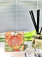 Оранжевое сердце ruyi цитрусовые апельсиновые цветы мыло ручной работы