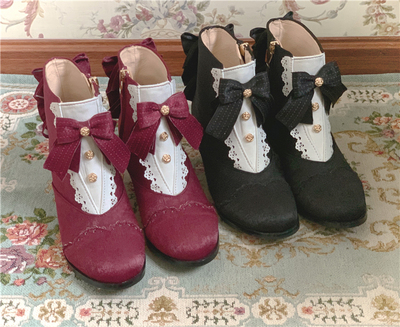 taobao agent [Dream and Treasure Spot] National Brand Lolita Rolylily Rose Preface Poetry Retro Boot 3 Group