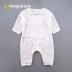 Tongtai New Baby Cotton Khai thác Bông gạc sơ sinh Jumpsuit cho bé Mùa hè Phần mỏng Quần áo leo núi - Áo liền quần Áo liền quần