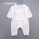 Tongtai New Baby Cotton Khai thác Bông gạc sơ sinh Jumpsuit cho bé Mùa hè Phần mỏng Quần áo leo núi - Áo liền quần