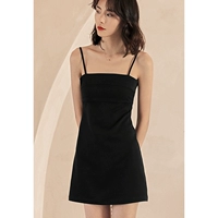 Черное сексуальное платье-комбинация, юбка, зимнее платье, яркий броский стиль