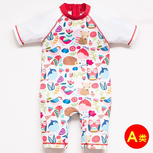 Милый детский пляжный быстросохнущий купальник, 2019, защита от солнца