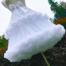 Свадебный кринолин 裙撑lolita云朵撑棉花糖洛丽塔无骨软纱撑中长款花田囍事暴力日常