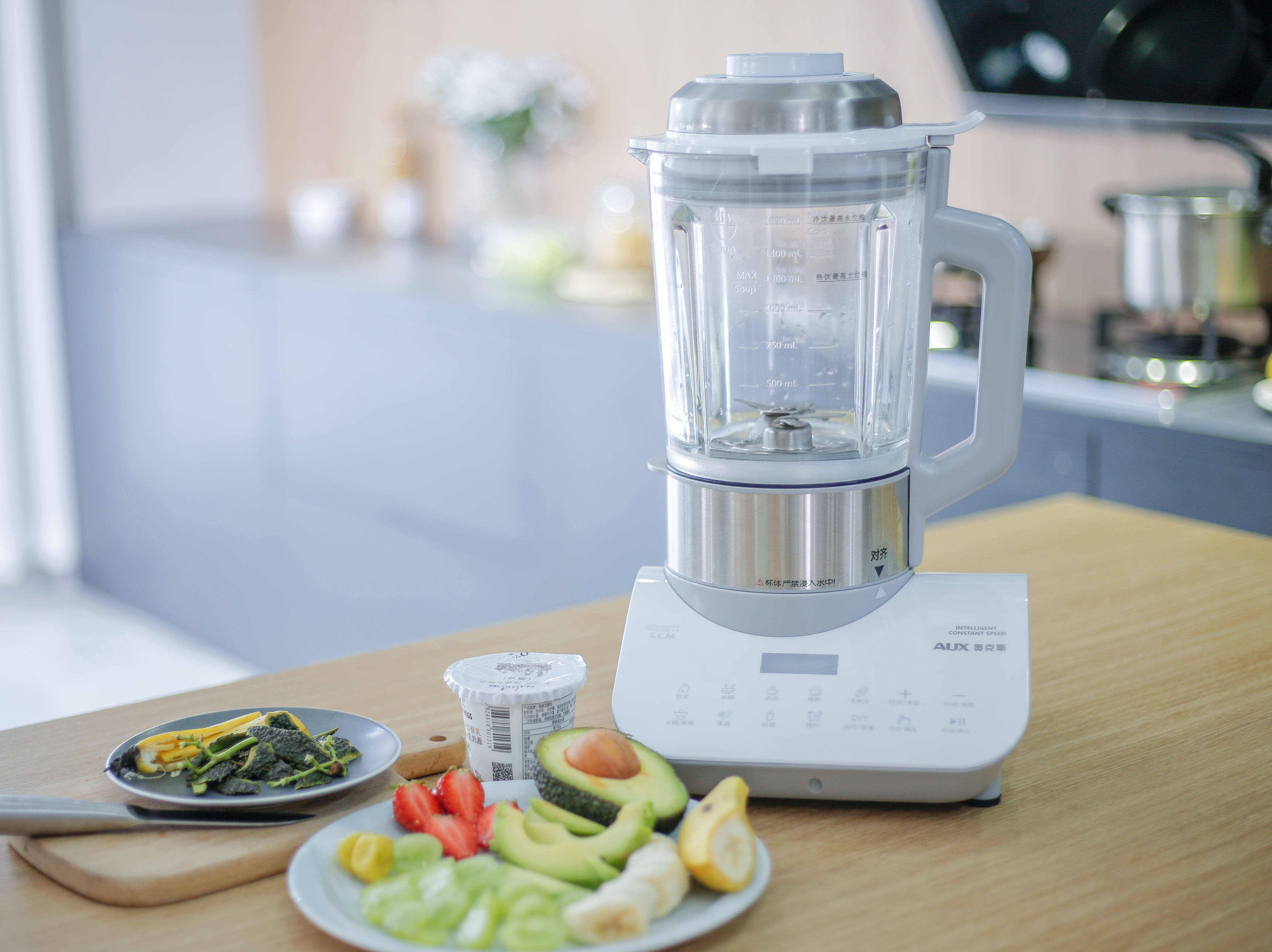 奥克斯超薄静音破壁机,享受静谧好时光