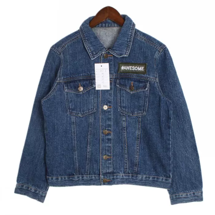 Внешняя торговля винтажная куртка со снегами (сольная) для мужчин и женщин, без медведя, H12