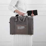 Túi xách tay du lịch đơn giản gấp túi hành lý túi lưu trữ túi nam và nữ lên máy bay túi du lịch túi xe đẩy