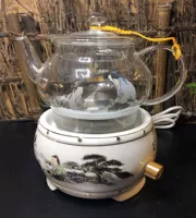 Лотос, заварочный чайник, чайный сервиз, чай, защита от ожогов
