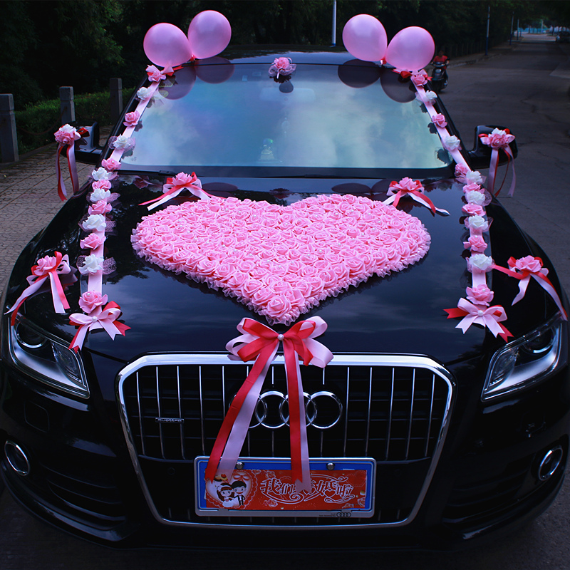 Купить свадебную машину. Свадебные украшения на машину. Свадебная машина розовая. Свадебная машина большая. Корейская Свадебная машина.