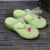 Mùa Hè Nữ Croc Giày Sandal Giày Đi Biển Sinh Viên Bệnh Viện Y Tá Giày Nhóm Mua Đế Dày Size Lớn 40-41 Size Nhỏ 33-34 dép phòng sạch 