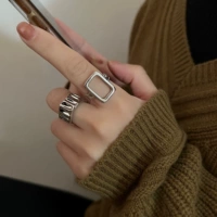 Дизайнерский небольшой безразмерный комплект, расширенное кольцо, изысканный стиль, на указательный палец