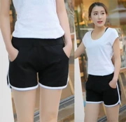 Hàn quốc phiên bản của quần short cotton phụ nữ mặc nhà quần âu mùa hè sinh viên chạy thể dục thể thao nhảy múa yoga hot quần