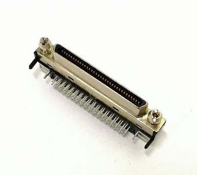 Nhập khẩu đầu cái VHDCI68 khe cắm SCSI68 mật độ cao CN loại SCSI68 nhỏ 90 độ bằng vít