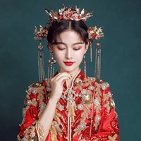 Xiuhe Head Jewelry 2020 Новая невеста свадьба китайская свадьба китайская свадьба Xiuhe Service feng guanxiaya Древняя одежда Лю суяо