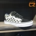 Vans OLD SKOOL os giày vải kẻ caro cổ điển màu đen và trắng xanh velcro VN0A3D29EO1 giày thể thao sneaker Plimsolls