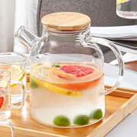 Взрывобезопасный японский стеклянный заварочный чайник, вместительный и большой комплект