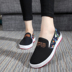 Mùa xuân và mùa hè cũ Bắc Kinh giày vải phẳng với đáy mềm giày sinh viên giày của phụ nữ lái xe giày giày thấp thường một chân giày của phụ nữ Giày cắt thấp