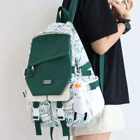 Ранец, сумка через плечо, брендовый оригинальный вместительный и большой рюкзак, для средней школы, в корейском стиле, подходит для студента